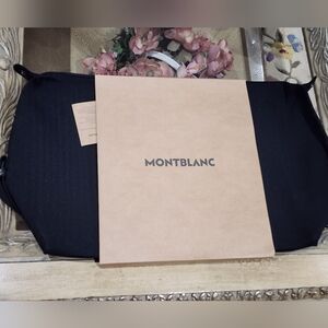 Montblanc GWP Black Weekender Bag